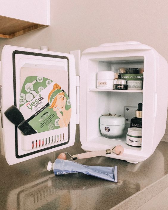 Mini Fridge For Skincare And Cosmetics