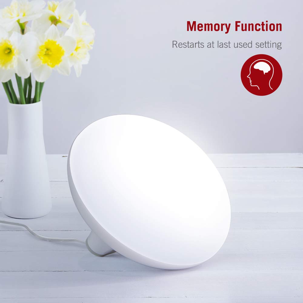 Wake Up Peacefully With An Alarm Clock That Mimics Sunrise, No More