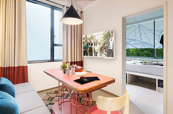 All Together 4 Bedroom_Living Room 2 _Other Apartment Image_590x390