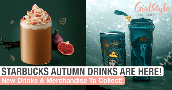 Fall Into The Flavours Of The New Starbucks Autumn Beverages and Merchandise