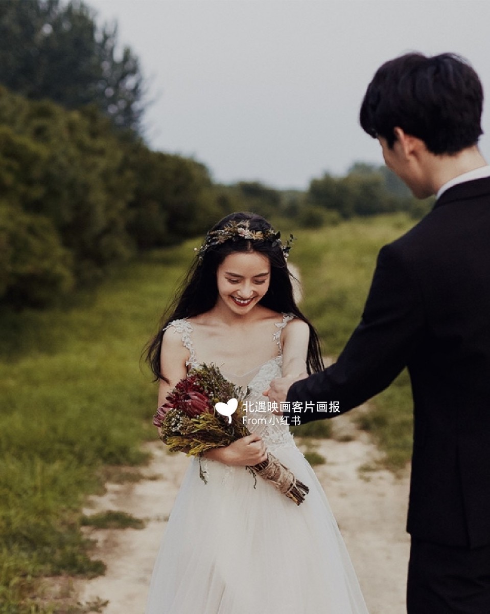 Groom stretching hand out to the bride