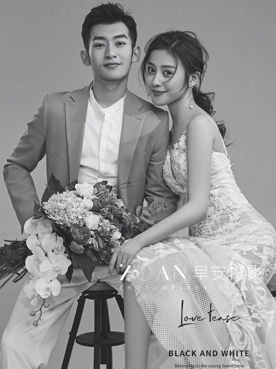 Couple looking into the camera