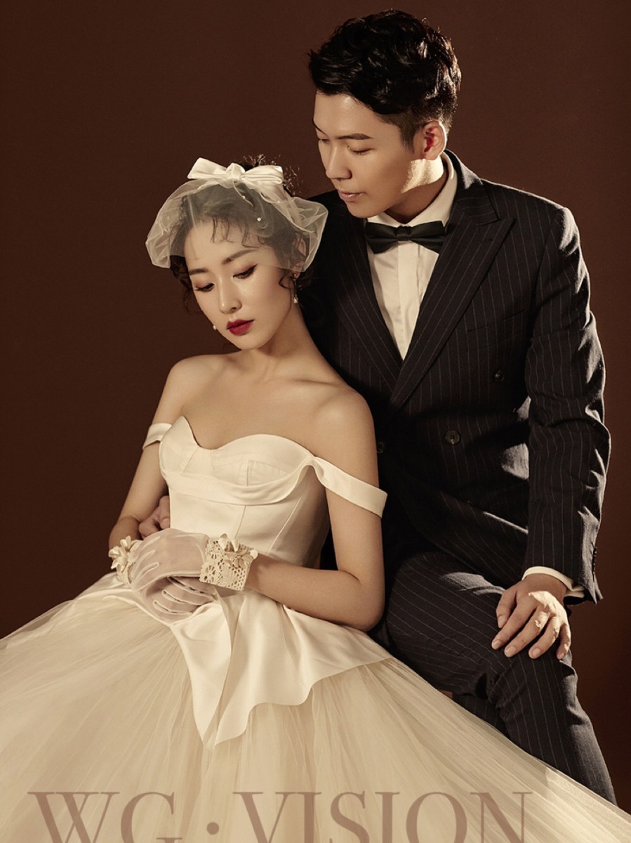 Studio wedding photoshoot