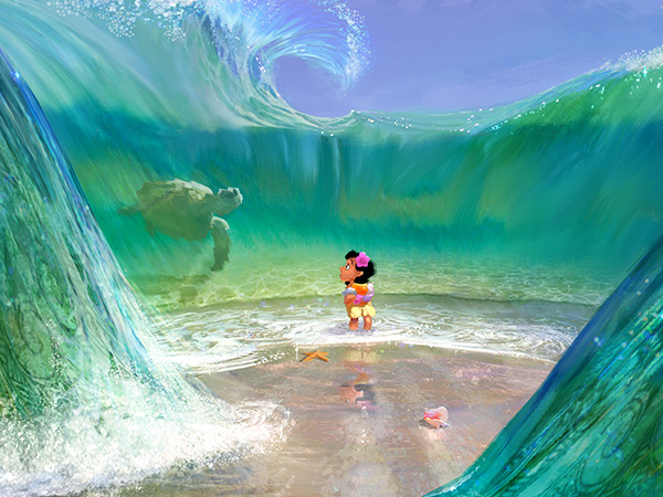 Moana, 2016, Concept art, Lisa Keene ©Disney