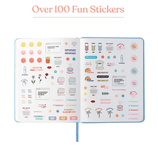 Stickers to decorate the planner