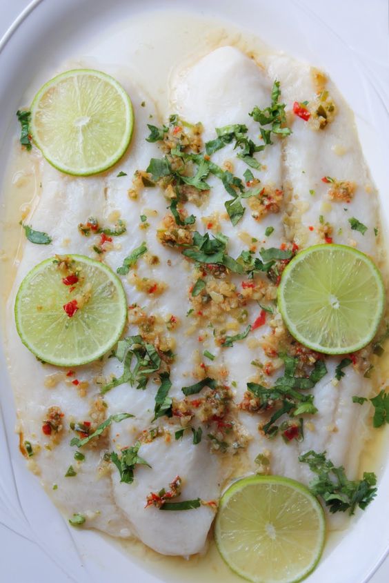 Steamed fish