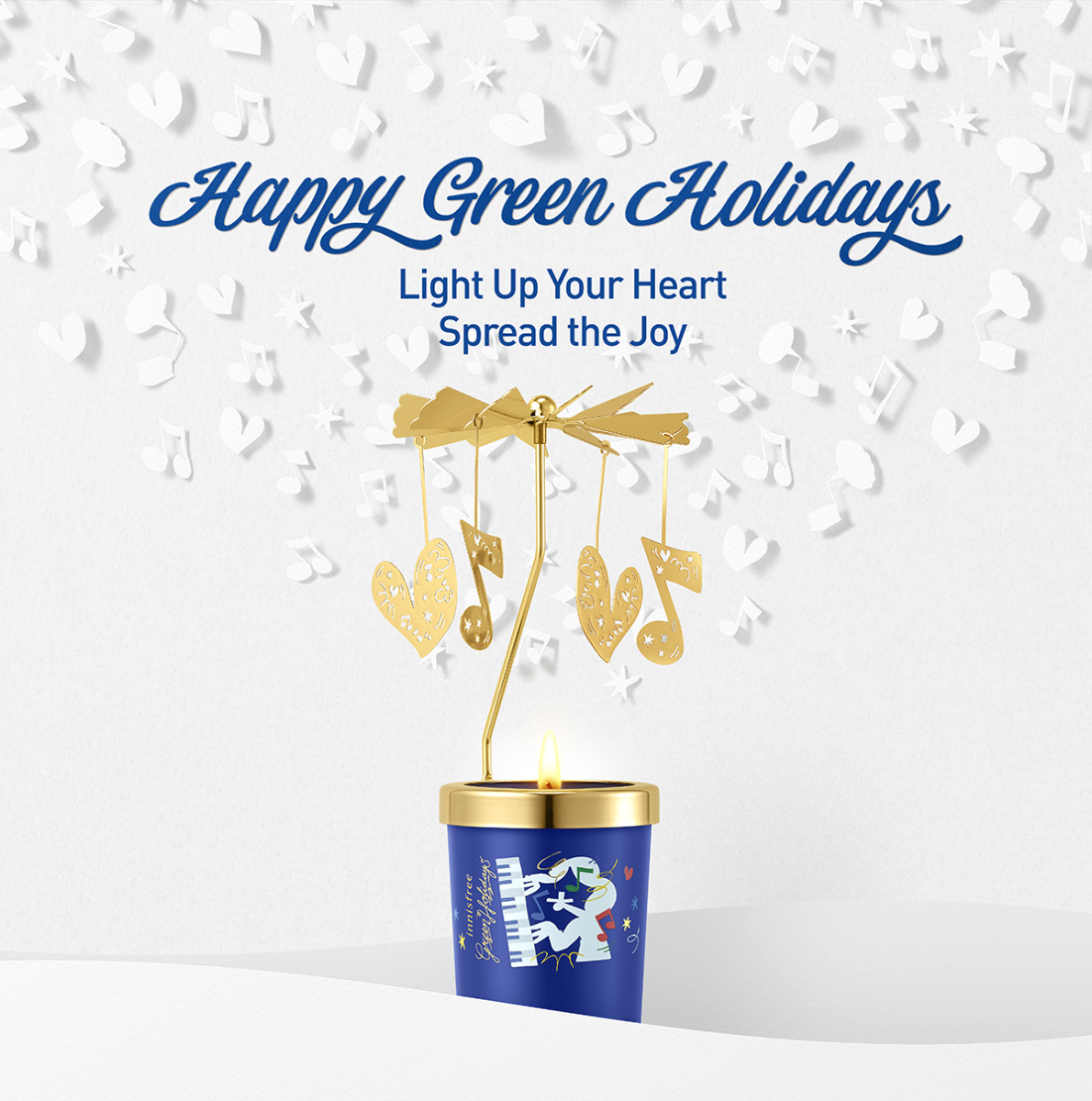 innisfree 2019 green holidays campaign