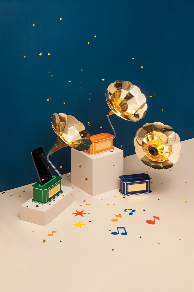 paper diy speaker kit