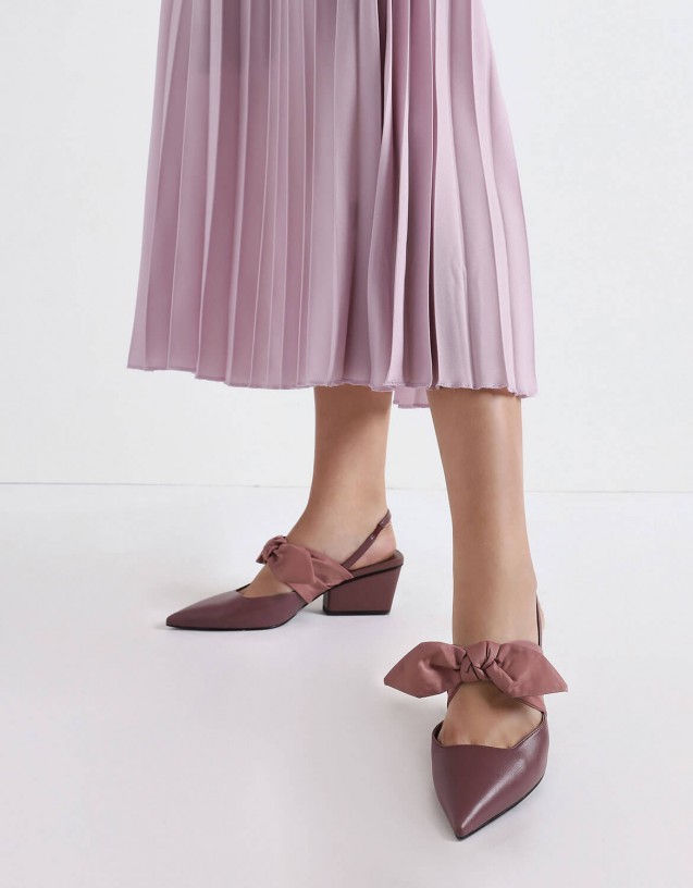 Charles & Keith Grosgrain Bow Wedge Heel ($56.90).