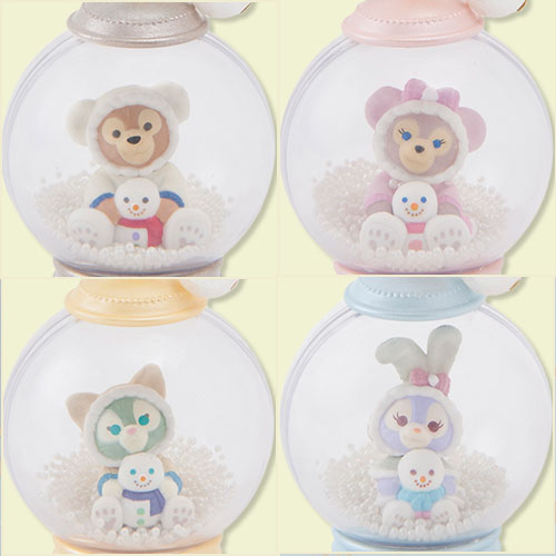 Close up of the keychain set