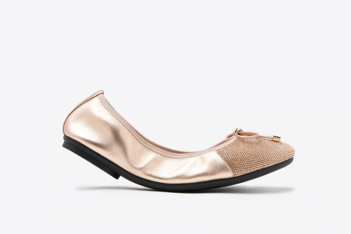 Side image of Pink Stardust Flats
