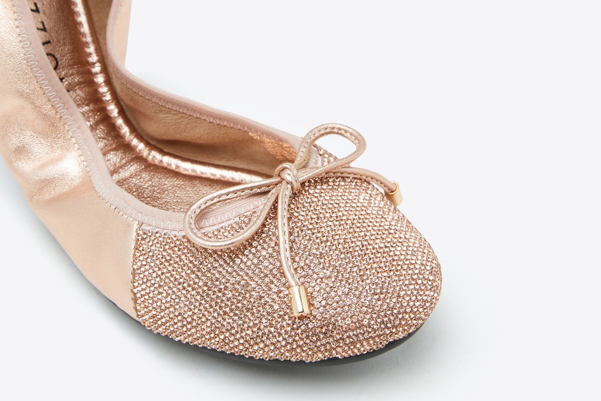 Close up shot of Pink Stardust Flats