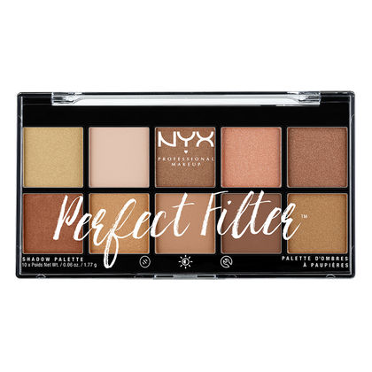 NYX Professional Makeup Perfect Filter Shadow Palette in Golden Hour 