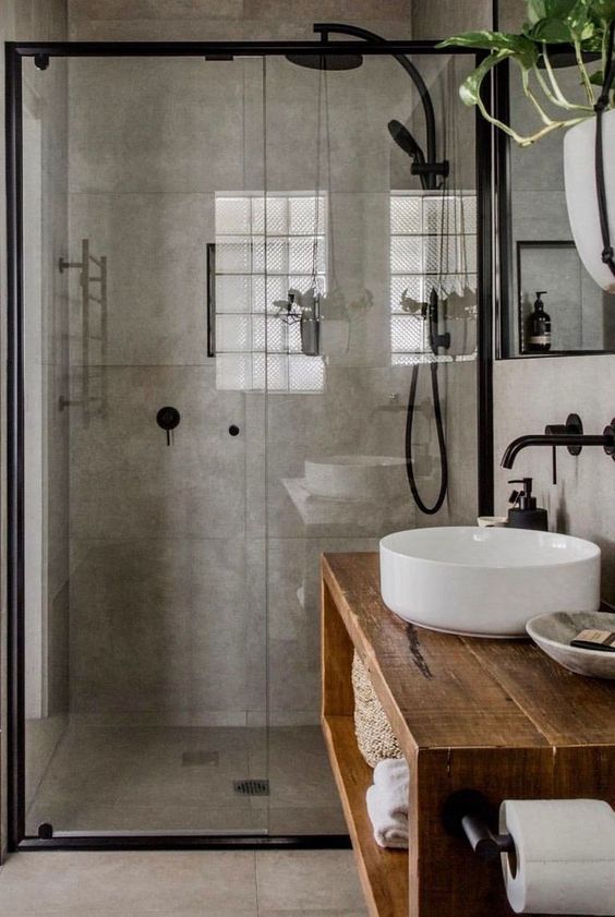 Rustic Bathroom