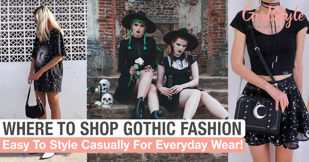 Shop Gothic Fashion In Singapore From These 3 Online Brands