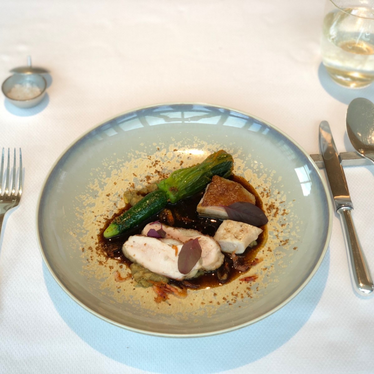 One of the main dishes served at Chanel restaurant