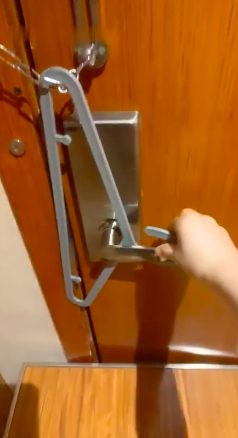 Hanger door lock