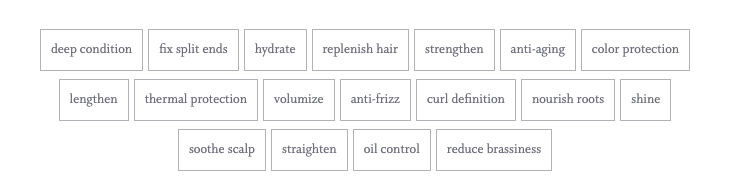 Function of Beauty hair goals