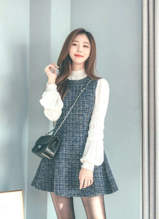 tweed dress