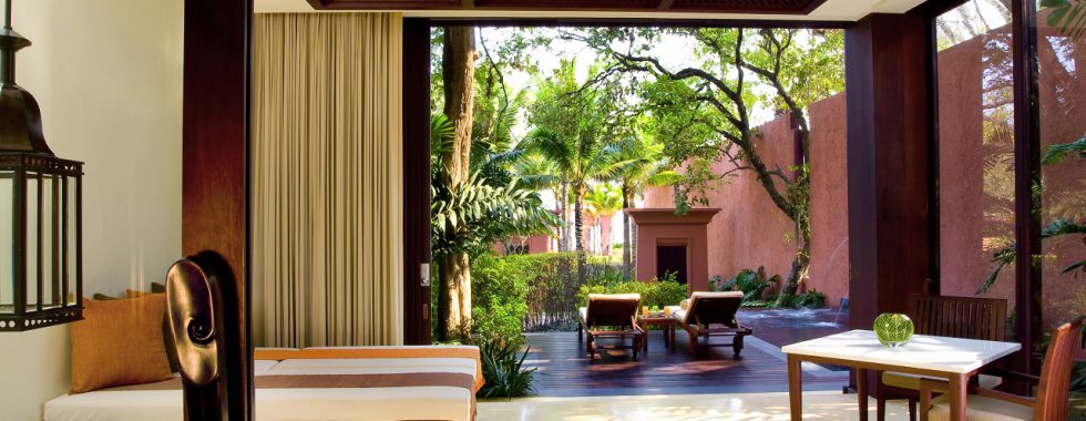 THE BARAI Pool Suite resting area