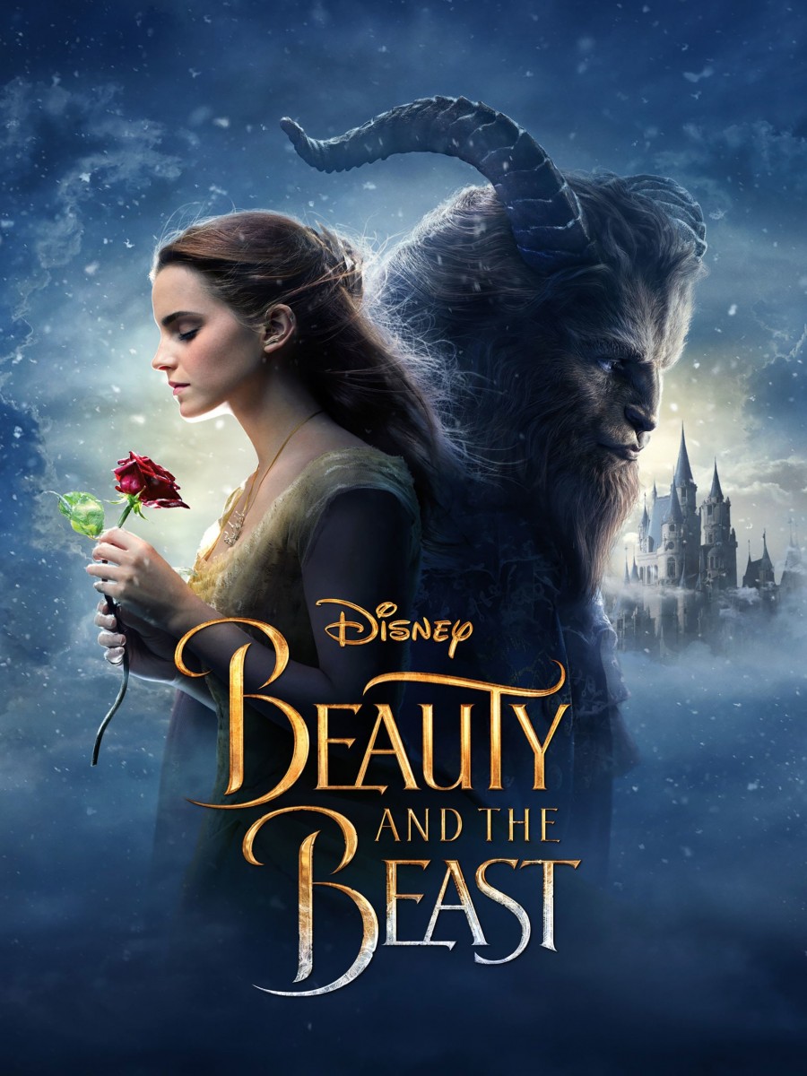 Beauty and the Beast 2017 live-action remake movie poster