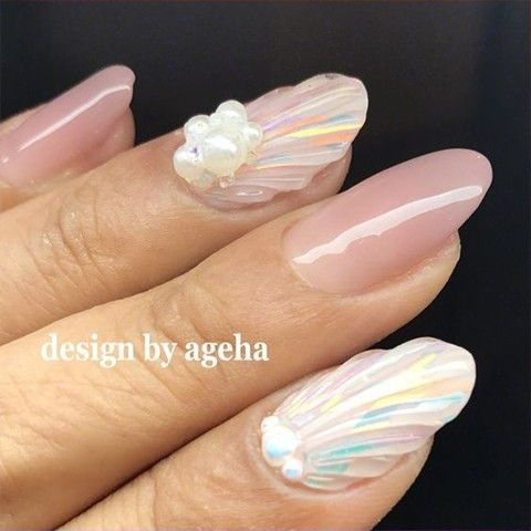 Mermaid nails