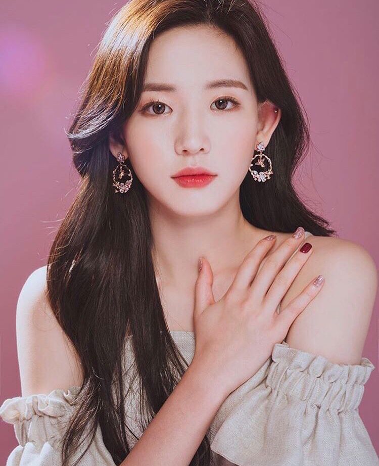 Girl with off-shoulder top