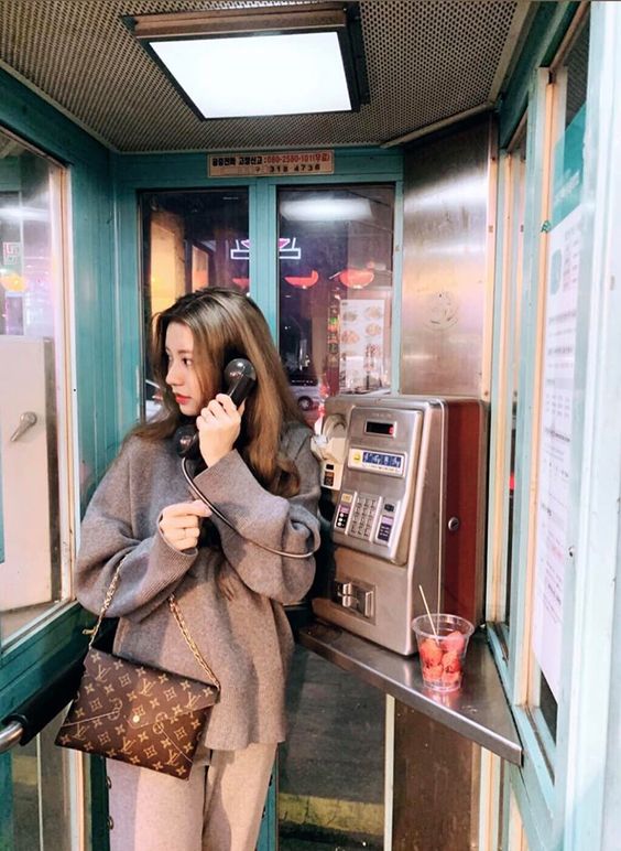 Girl talking on the phone