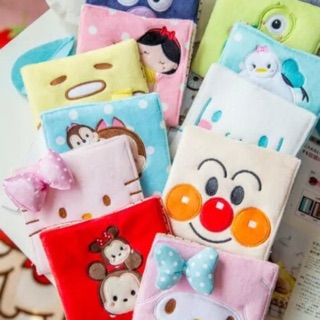 sanrio and disney sanitary pad pouches