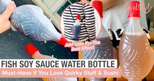 This Quirky Fish Soy Sauce Water Bottle Is A Must-Have If You Love Sushi & Sashimi