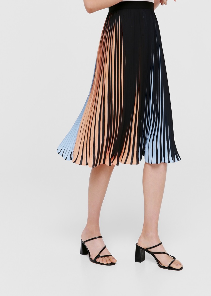 Love, Bonito Jasmine Pleated A-line Midi Skirt