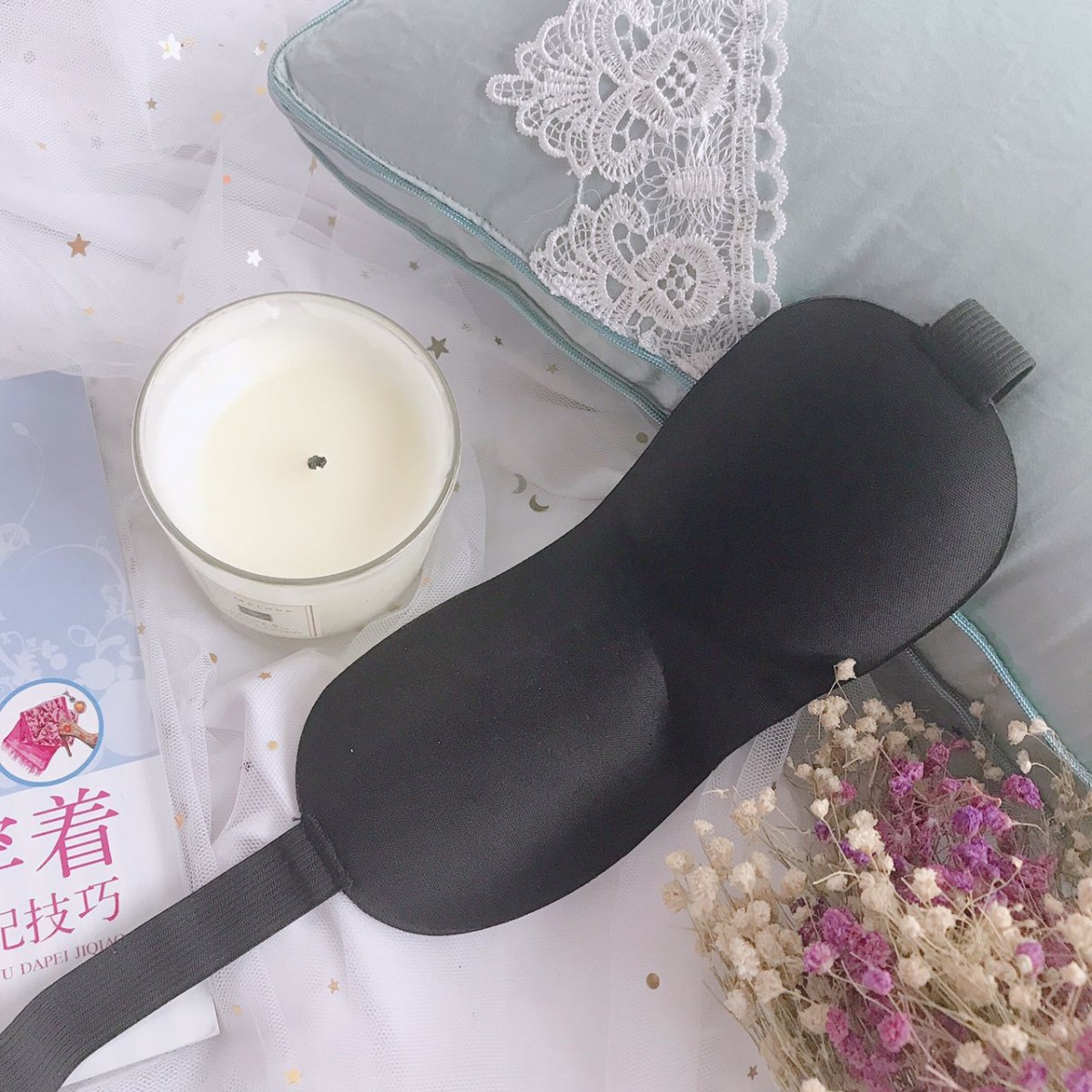 eye mask candle