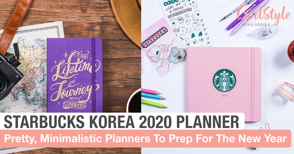 Prep For The Year Ahead With These Beautiful Minimalistic Planners From Starbucks Korea