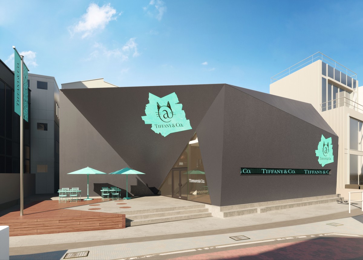 Tiffany & Co concept store exterior in Tokyo