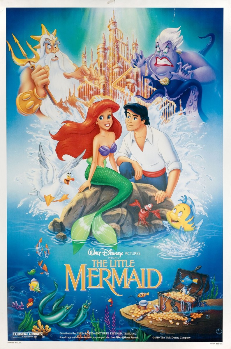 the little mermaid movie poster