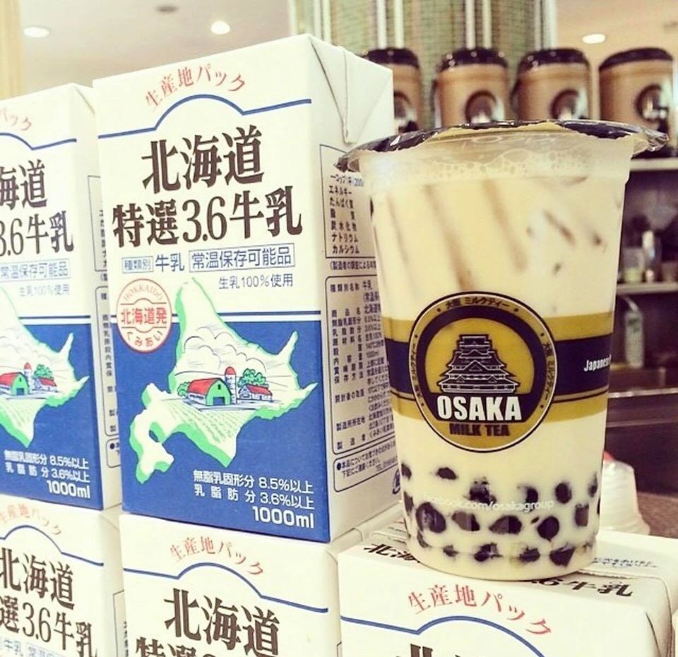 osaka milk tea