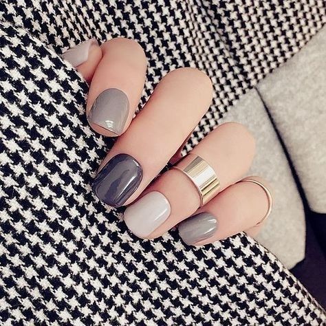 Gray Nails
