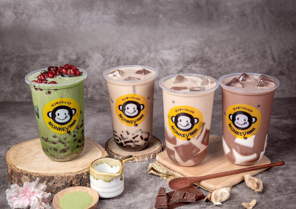 monkey shake bubble tea