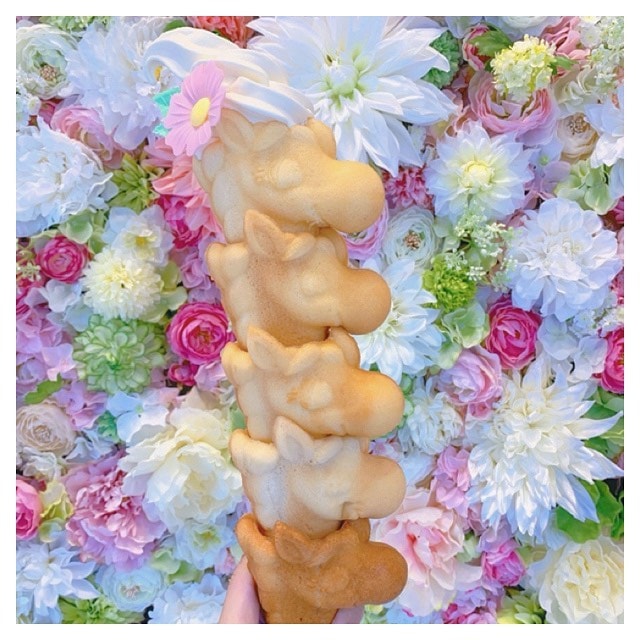 Asakusa Tsuno Koi unicorn soft serve ice cream