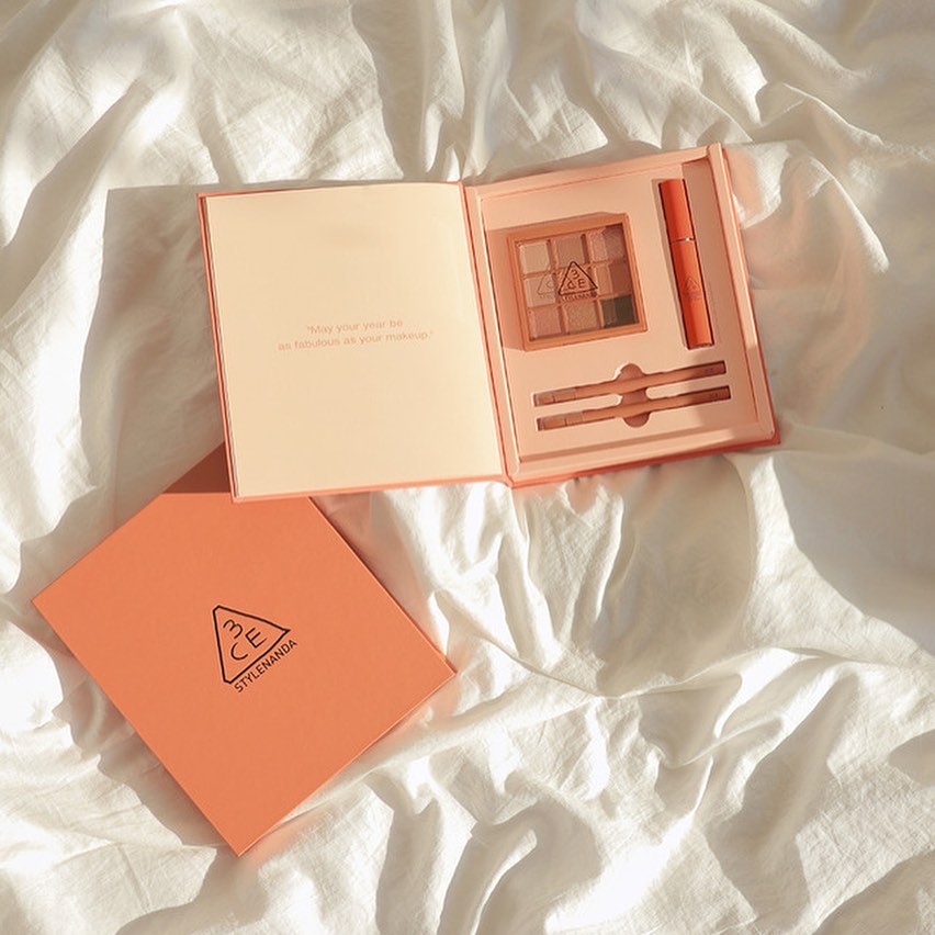 holiday book flat lay