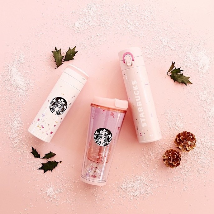 pink starbucks japan goods