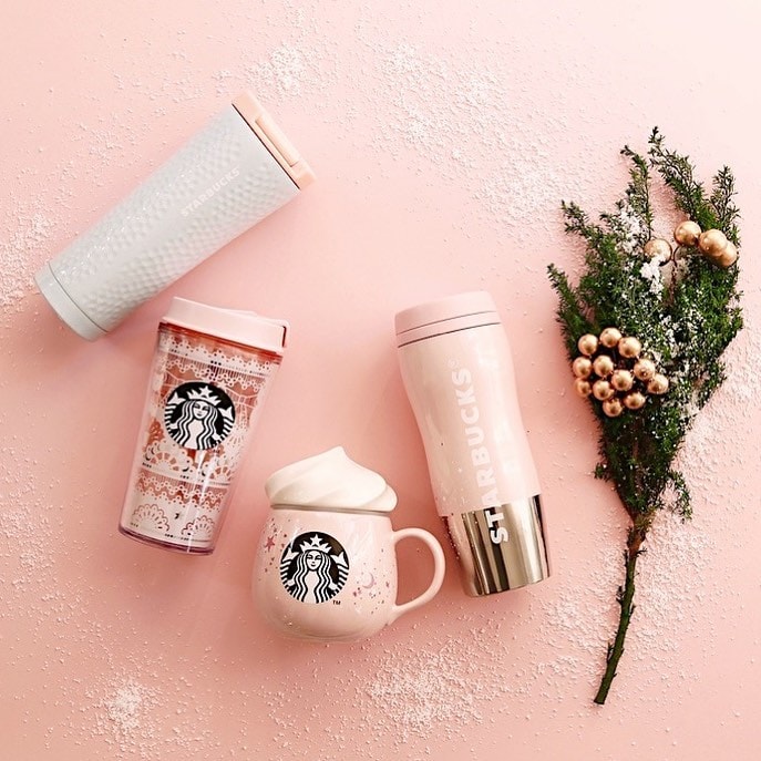 pink starbucks japan goods