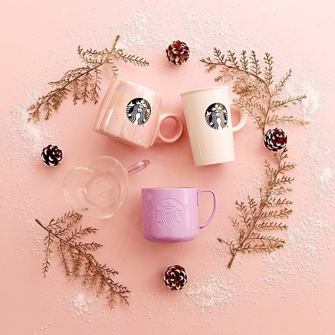 pink starbucks japan goods