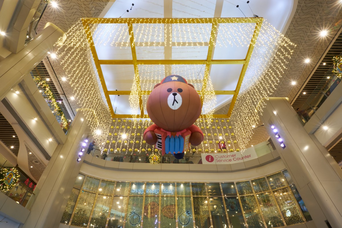 Bedok Mall LINE FRIENDS installation
