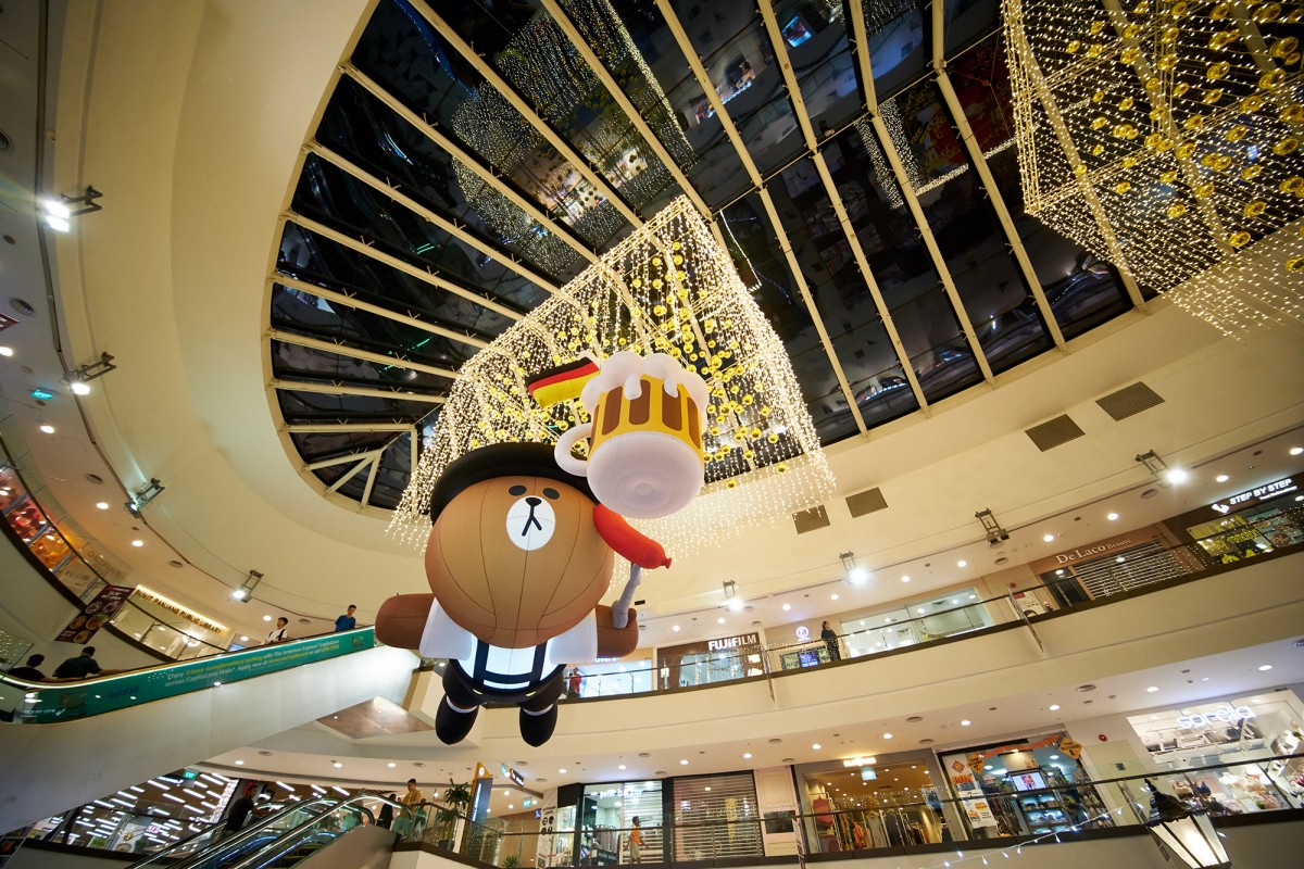 BPP LINE FRIENDS ceiling installation