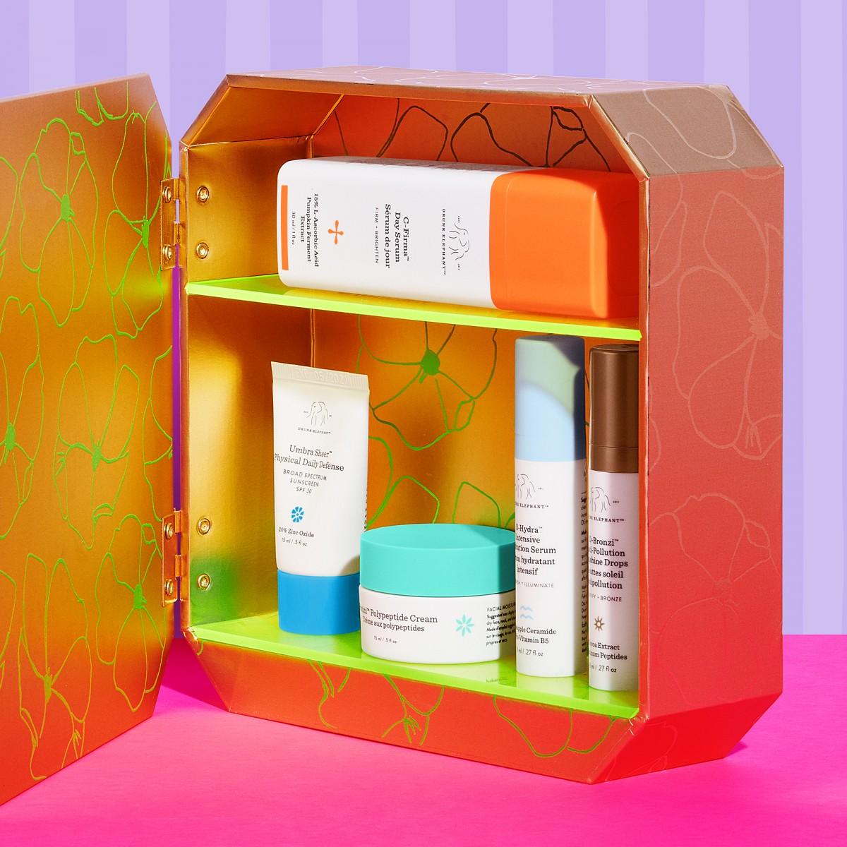 Drunk Elephant Shelf Respect Day Kit
