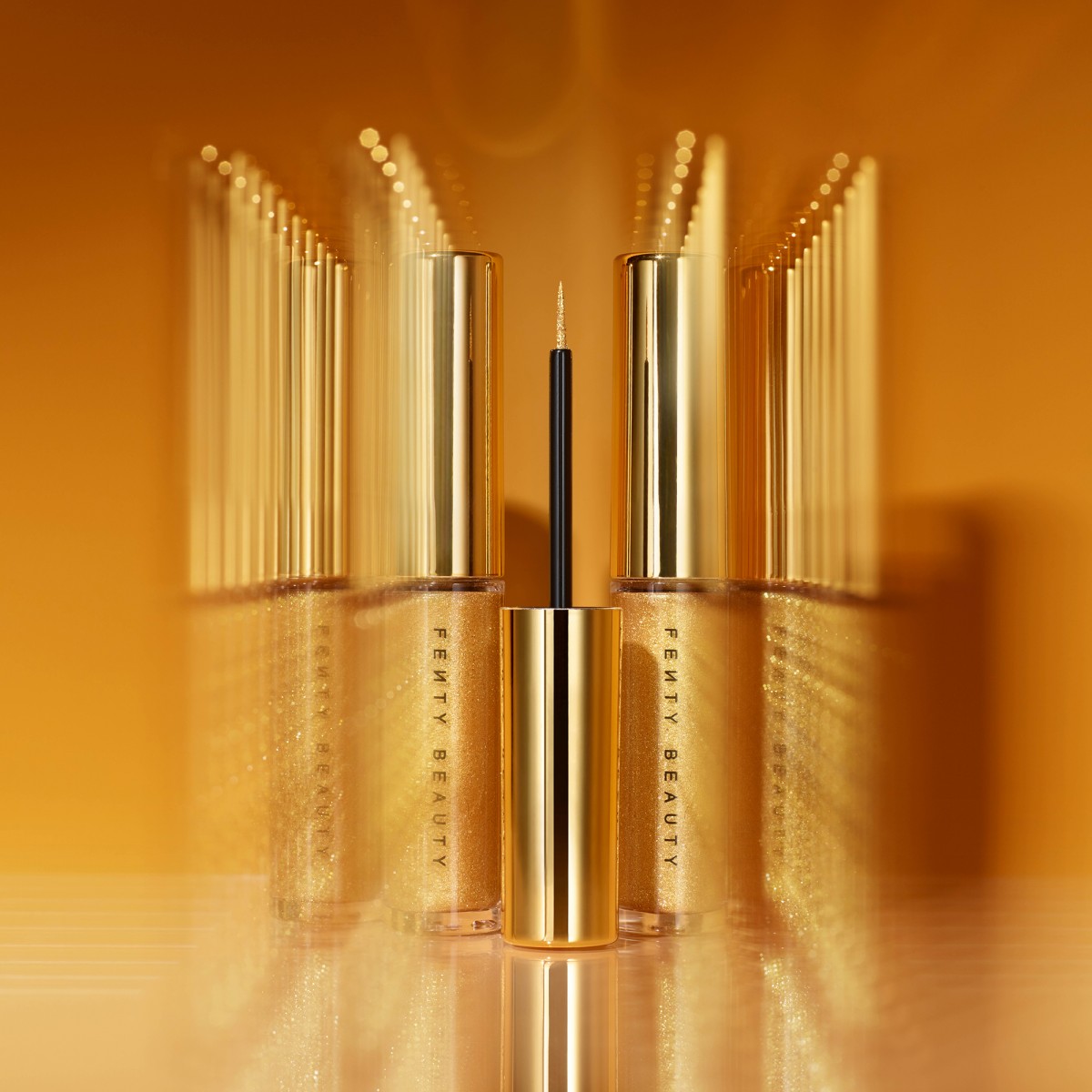 Fenty Beauty NEW Hyper-Metallic Liquid Eyeliner in trophy wife