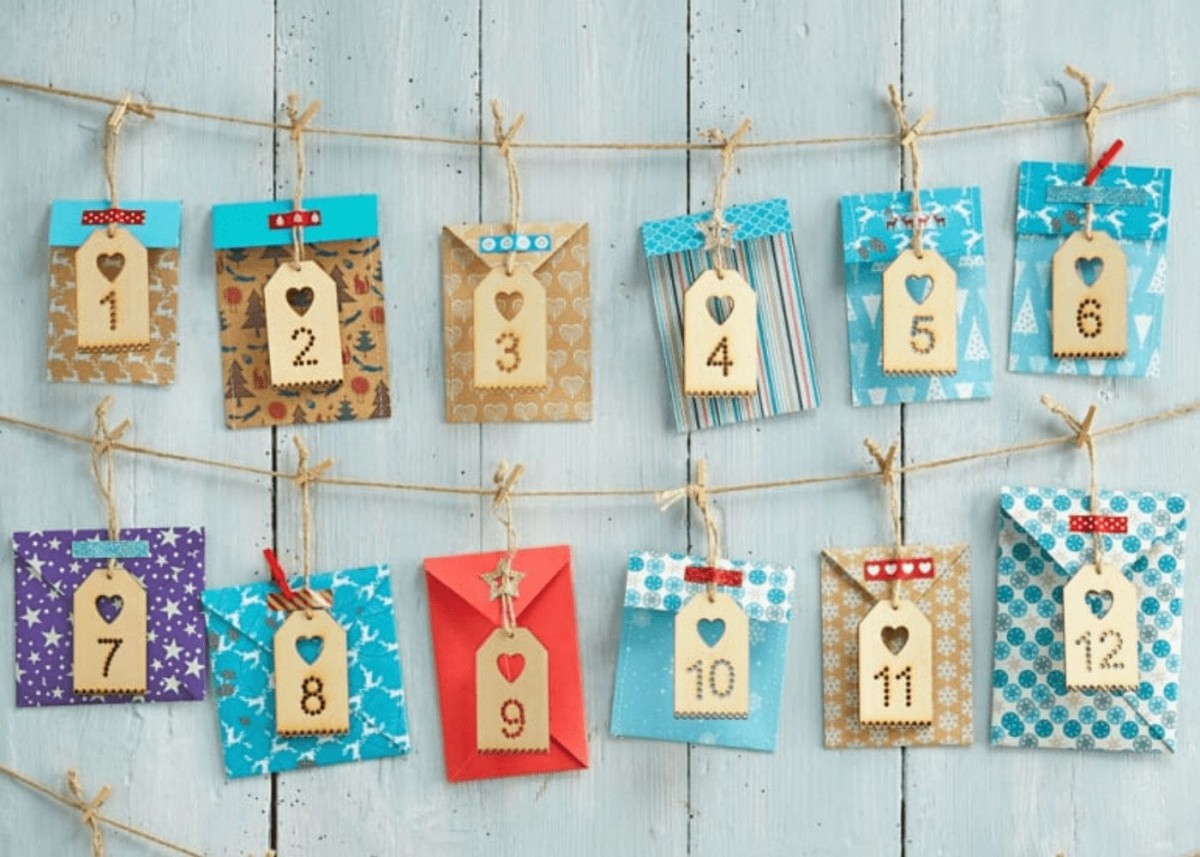 Hobbycraft diy advent calendar