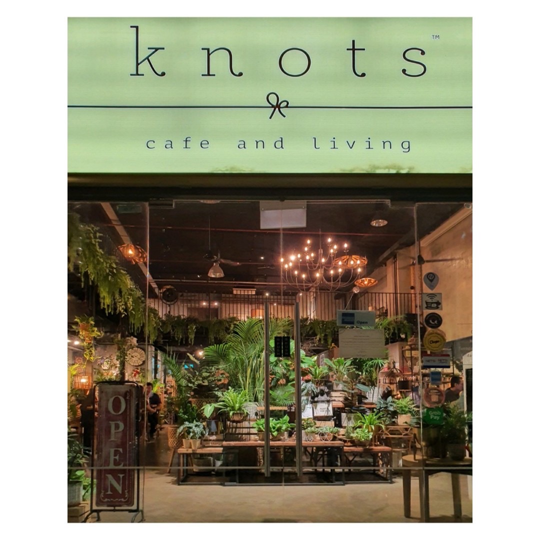 Exterior of Knots Cafe and Living