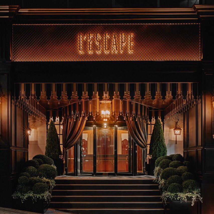 Exterior of L'Escape Hotel